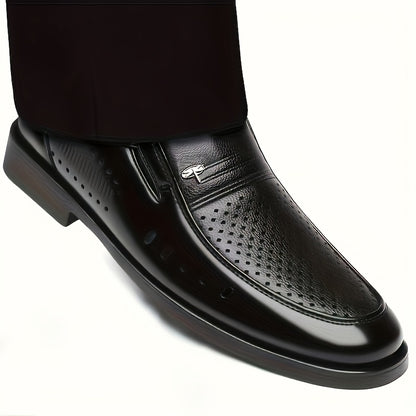 Men's Lightweight Breathable Slip-On Business Shoes