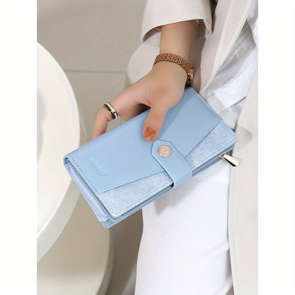 Women's Wallet 2024 New Niche Design High-End Large Capacity Long Card Holder Dual Function
