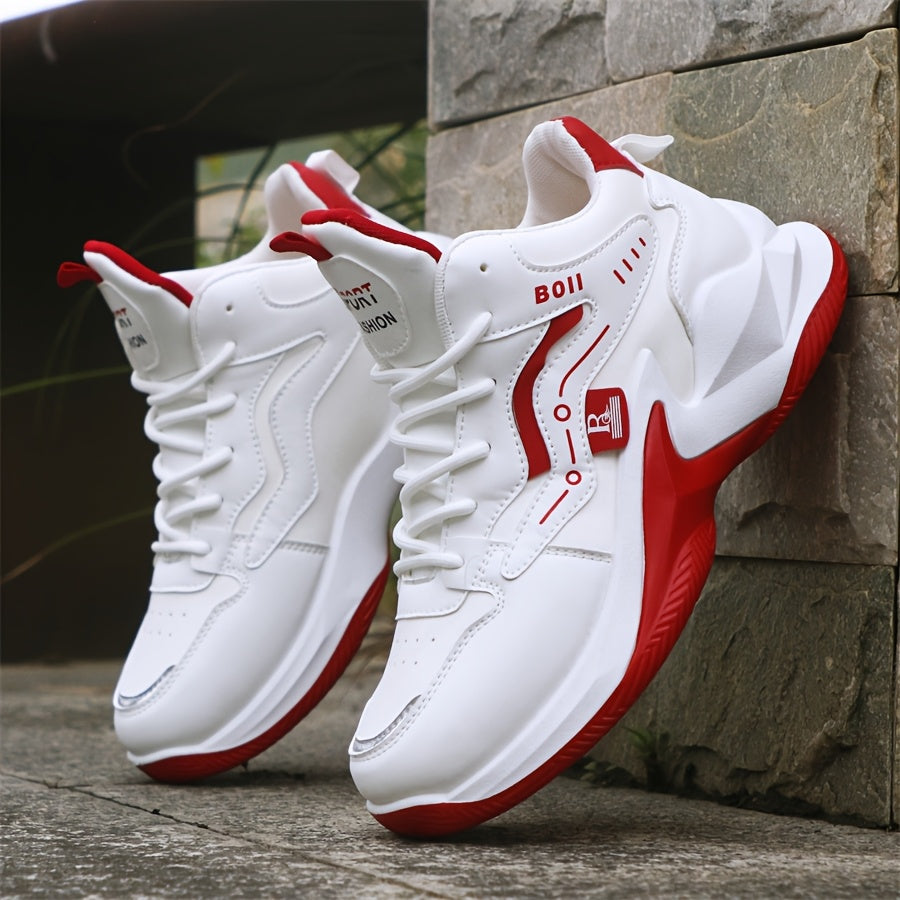 Men's Road Running Shoes, Anti-Slip Casual Sneakers, Basketball Sports Shoes, Fashionable Cross Training Athletic Footwear - ayq