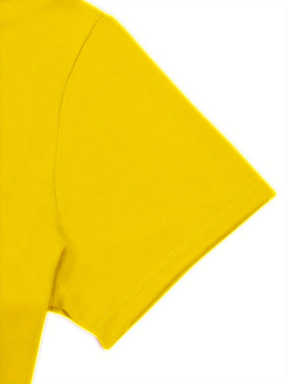 New Arrival: Paris Creative Letter Pattern Printed T-Shirt, Suitable for Women'S Casual Wear, Vacations, Short Sleeves, Round Neck, Spring And Summer, Machine Washable, New Women'S Clothing, Versatile for Outings And Sports.