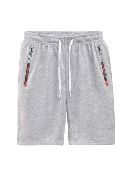 Men's Casual Outdoor Sports Shorts with Zippered Pockets