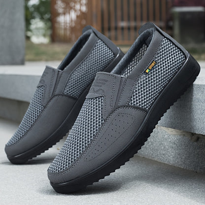 Men's Breathable Slip-On Casual Large Size Sneakers - ayq