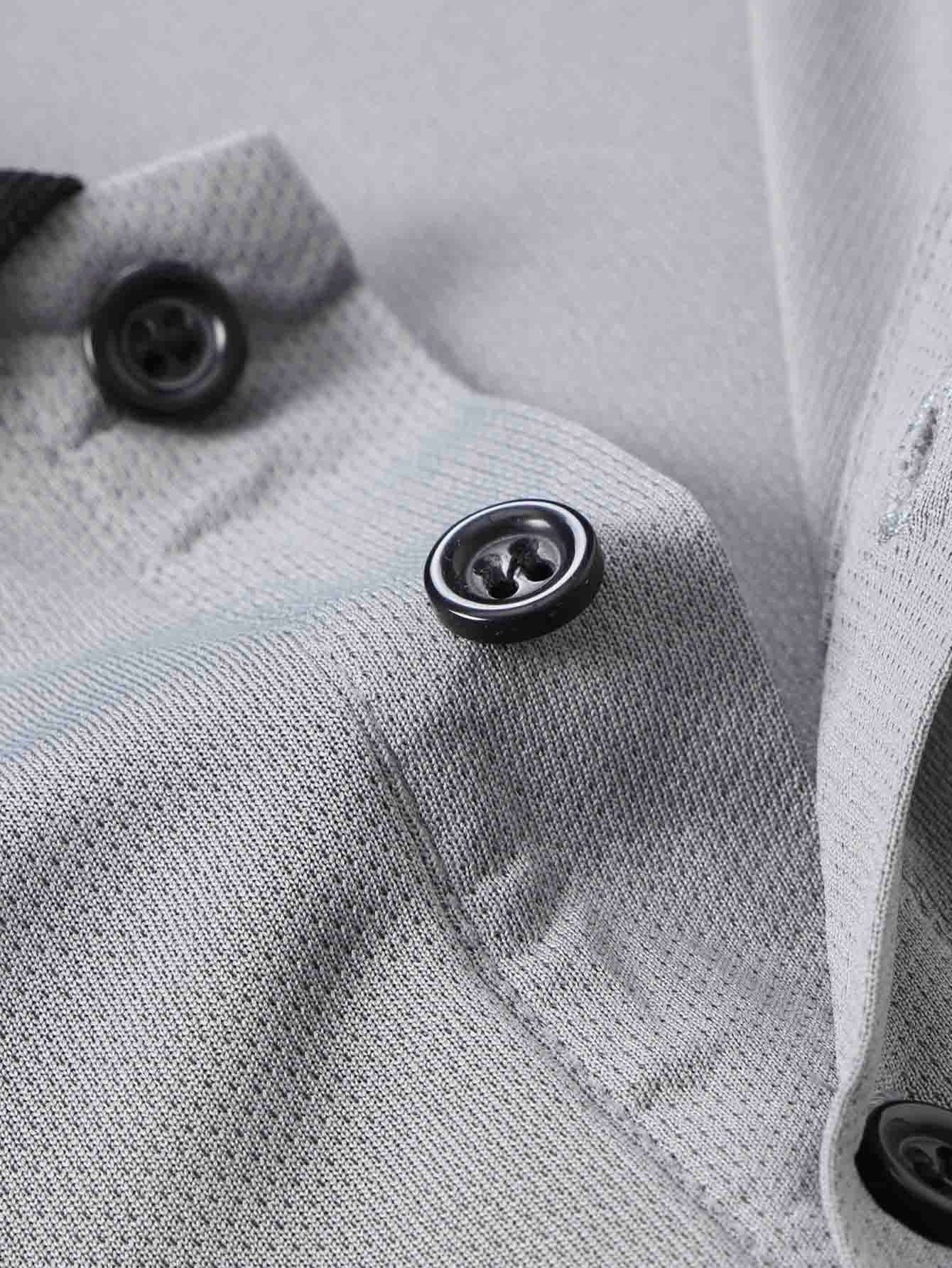 S8 Men'S Quick-Dry Polo Shirt | 4518 Stylish BQSS Design, Airy And Comfortable for Workouts, Casual Wear, And Trendy Lightweight And Sturdy Top with Short Sleeves And Button Features - ayq