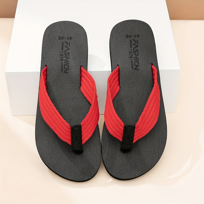 Men's Summer Beach Slippers with Durable EVA Sole