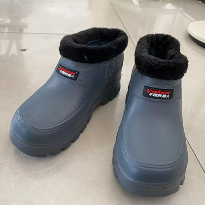 Unisex Lined Snow and Rain Boots for All-Season Comfort