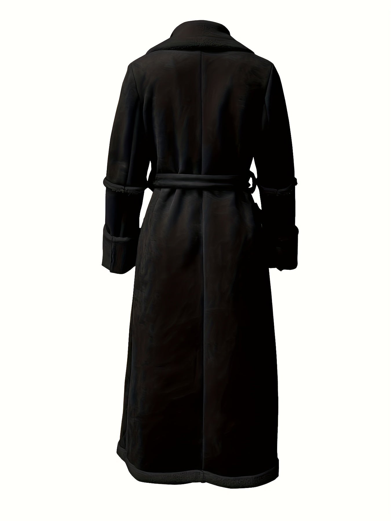 Women's Winter Coat - Elegant Long Formal & Casual Outerwear, Non-Stretchy Structure for Cold Weather, Everyday & Special Occasions, Winter Jacket, Cold Weather Apparel, Layered Design, Plush Lining, Structured Silhouette