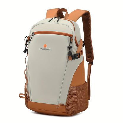 SWEET TOURIST Men'S Lightweight Hiking Backpack - Durable Oxford Fabric, Large Capacity, Adjustable Straps, Multiple Compartments for Outdoor Travel, Sports  Casual Use, Hiking Gear, Sturdy Construction