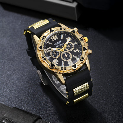 2pcs Men'S Business Fashion High-End Retro Quartz Watch, Perfect for Christmas/Valentine'S Day/Anniversary/Birthday Gifts, Essential for Trendy Men