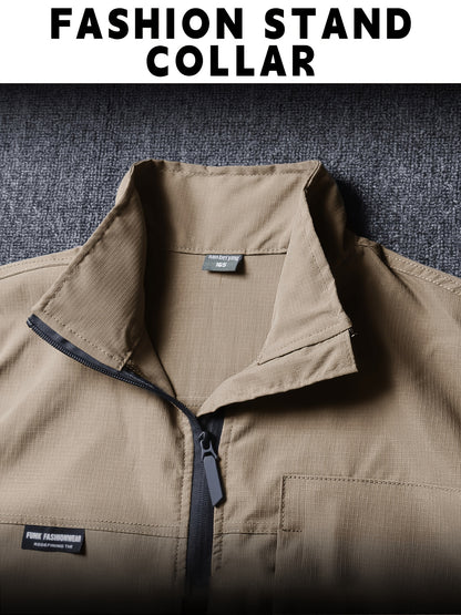 Men's Lightweight Casual Cargo Set for Spring and Fall