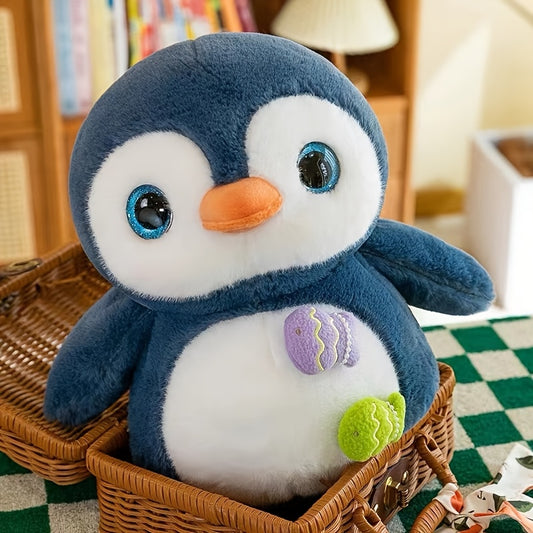 SUZYRBISG Cute Penguin Plush Doll - Soft Stuffed Animal with Adorable Penguin Hugging Doll, Cozy Bedtime Companion for Boys & Girls, Penguin-Themed Party Decor, Birthday & Gift (Multicolor) - for, for Home Decorations