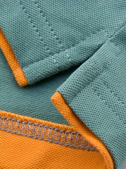 Men'S Short-Sleeve Polo Shirt with 95% And Embroidered Design - ayq