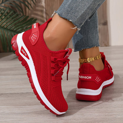 ZOSIVC Cheap Women's Shoes, Slip-on Sneakers for Women, White and Black Comfortable Summer Casual Beach, Vacation, Camping & Casual Attire Shoes | Mesh Upper Ladies' Sneakers - Gifts