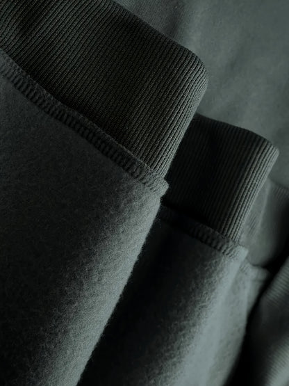 Men'S Heavyweight Hooded Sweatshirt with Santa Claus & Santa Hat Print - Thick Winter Pullover, Long Sleeve Hooded Sweater for Christmas, Halloween, New Year'S - Cozy Cold Weather Clothing For Men, Couples, Family - Ideal Hol