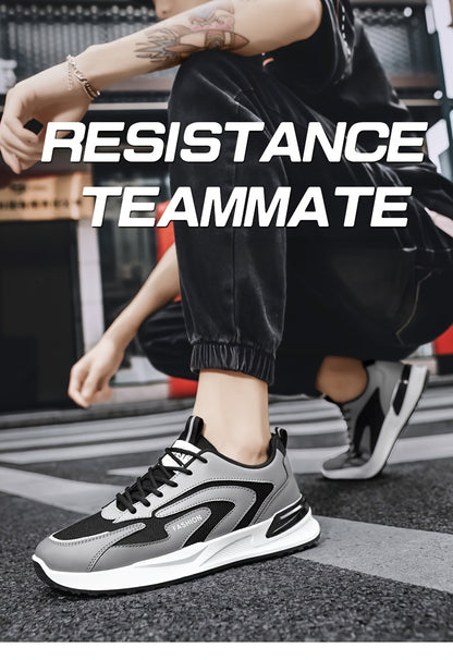 New Thick-soled Men's Sports Shoes, Versatile and Trendy, Forrest Gump Shoes, Dad Shoes - ayq