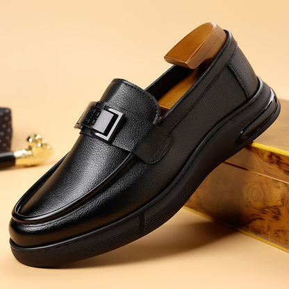 Men's Classic Lightweight Casual Loafers with Microfiber Upper