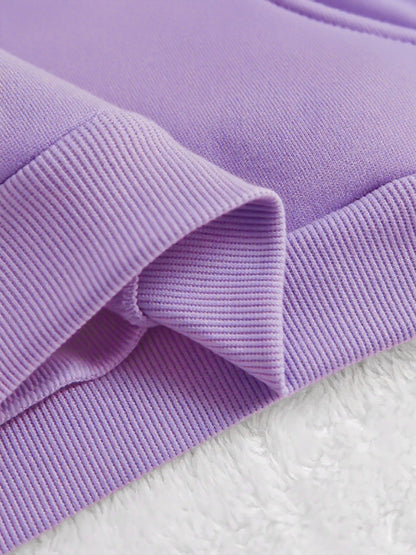 Women'S Christmas Hoodie - Thick Fleece-Lined Winter Sweatshirt with Deer & Snowflakes, Plaid Santa Hat Design, Cozy Casual Pullover for Holiday Party Outfits