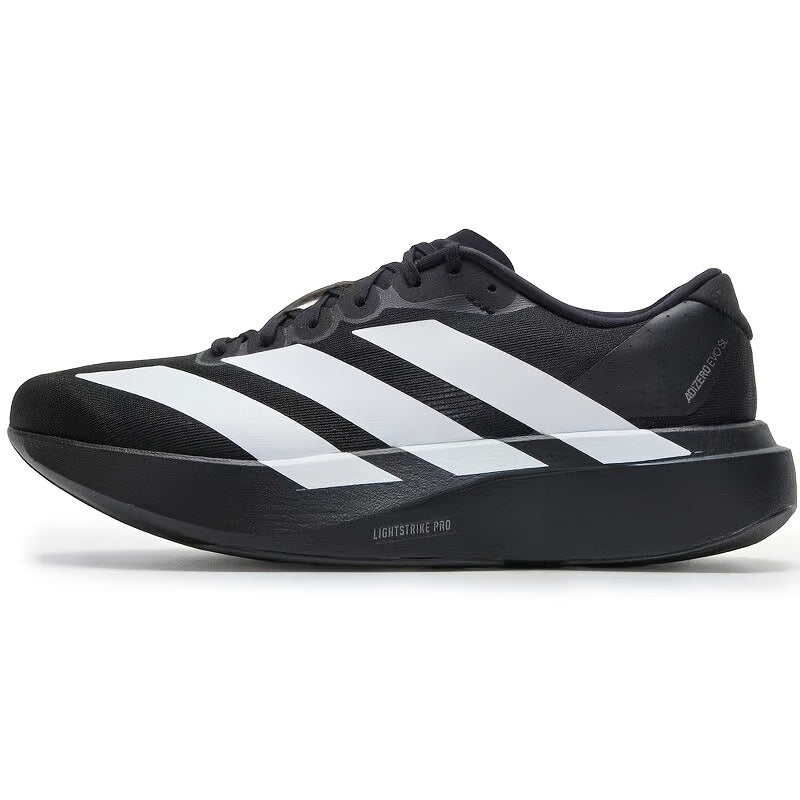 Adidas Men's Black Low-Top Breathable Running Sneakers