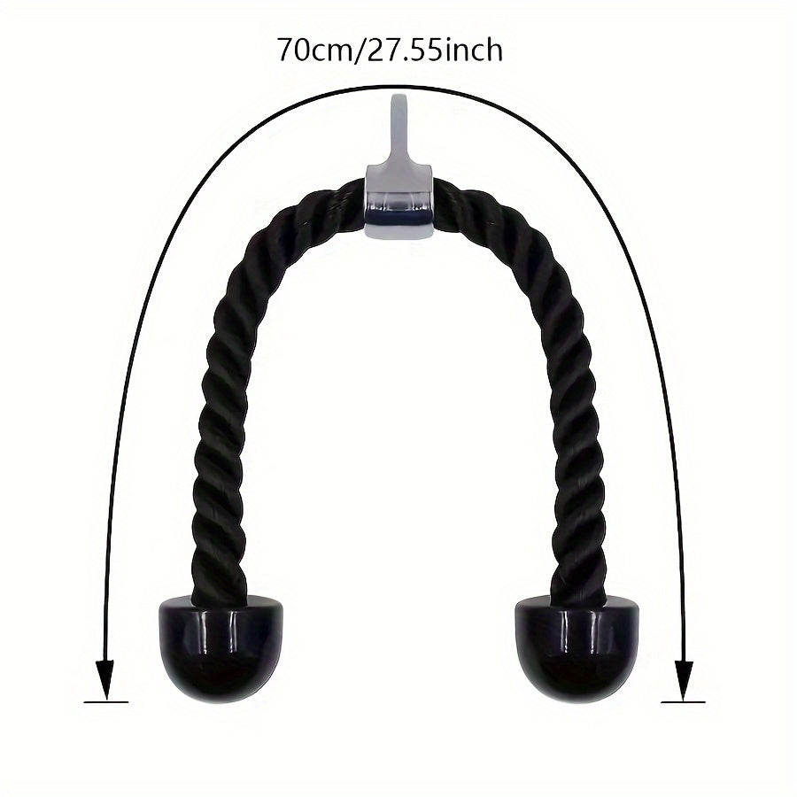 Biceps and Triceps Pulley Rope for Gym Strength Training