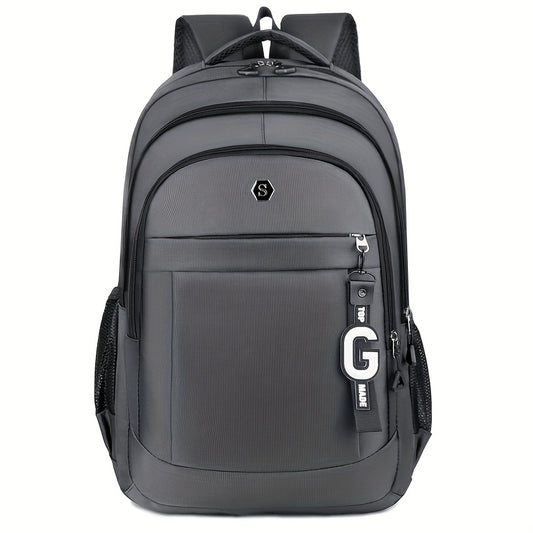 Men's Stylish Large Capacity Backpack - Black, Business  Travel Ready with Multiple Compartments, Durable Lightweight Design, Perfect for Daily Commute  Computer Use, Backpack for Travel, Highquality Luggage