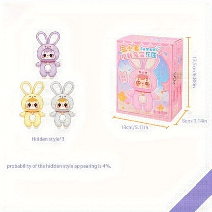 Samuel'S Blind Box Plush Rabbit Toys Come in Various Styles, Making Them Perfect for Birthday Gifts, Collectibles, Valentine'S Day, Christmas, And General Holiday Presents