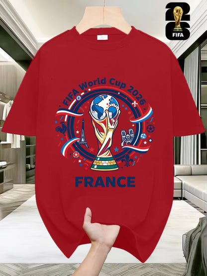 Men's 2026 FIFA World Cup Casual Short Sleeve T-Shirt