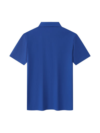 Men's Classic Solid Color Polo Shirt - Summer Casual Slim Fit