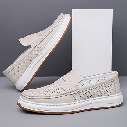 Men's Comfortable Business Casual Loafers with Non-Slip Sole