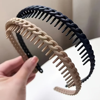 Premium Anti-Slip Nylon Face Wash Headband for Women
