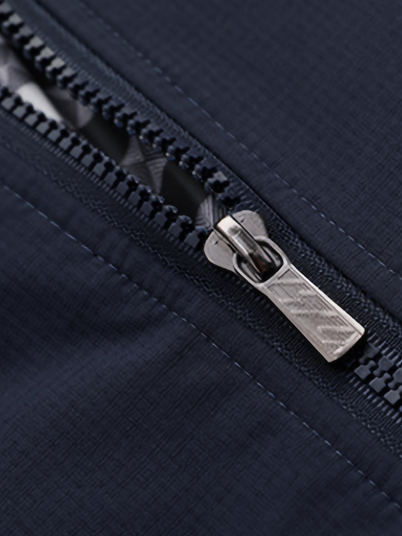 Men's Academic Jacket - Burgundy (Deep Red), Zip-Up Front Closure, Structured Non-Stretch Fabric, Zippered Pockets - Formal & Casual Outerwear for Office, Events, Everyday - Easy-Care Coat, Dressy Jacket, Houndstooth Pattern