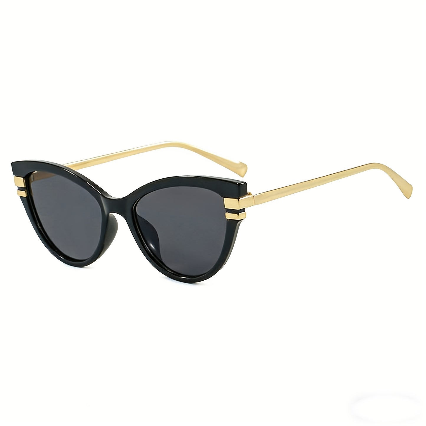 Unisex Retro Cat-Eye Full Rim Glasses Lightweight PC Frame