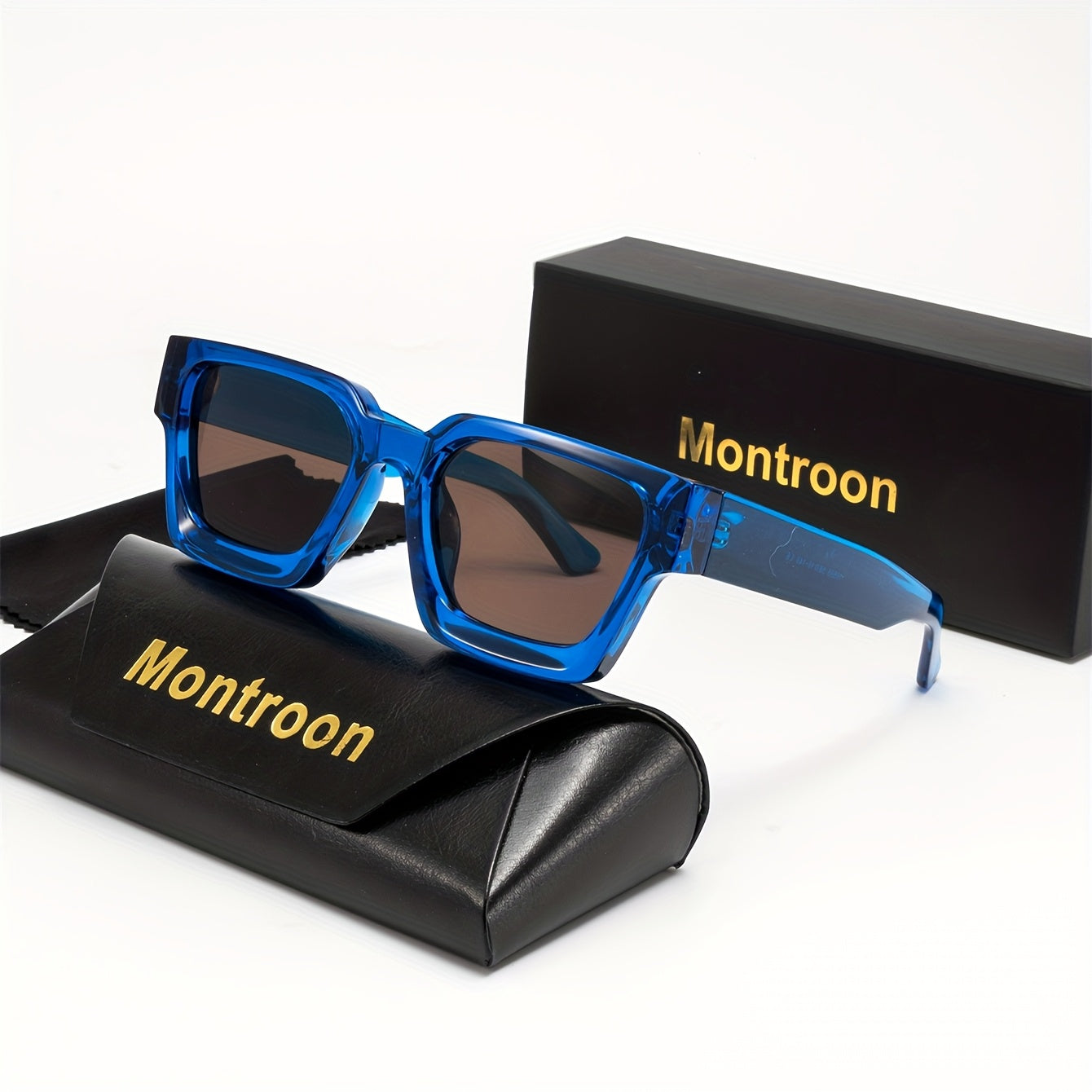 Vintage Square Frame Minimalist Polycarbonate Glasses