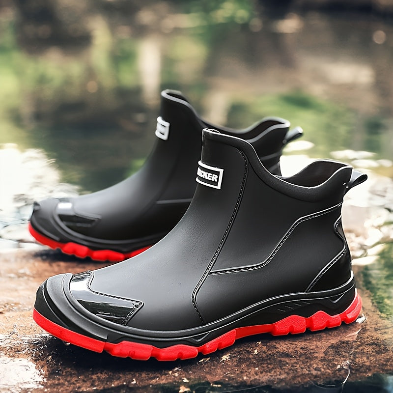 Unisex Waterproof Slip-On Shoes with Durable Non-Slip Sole