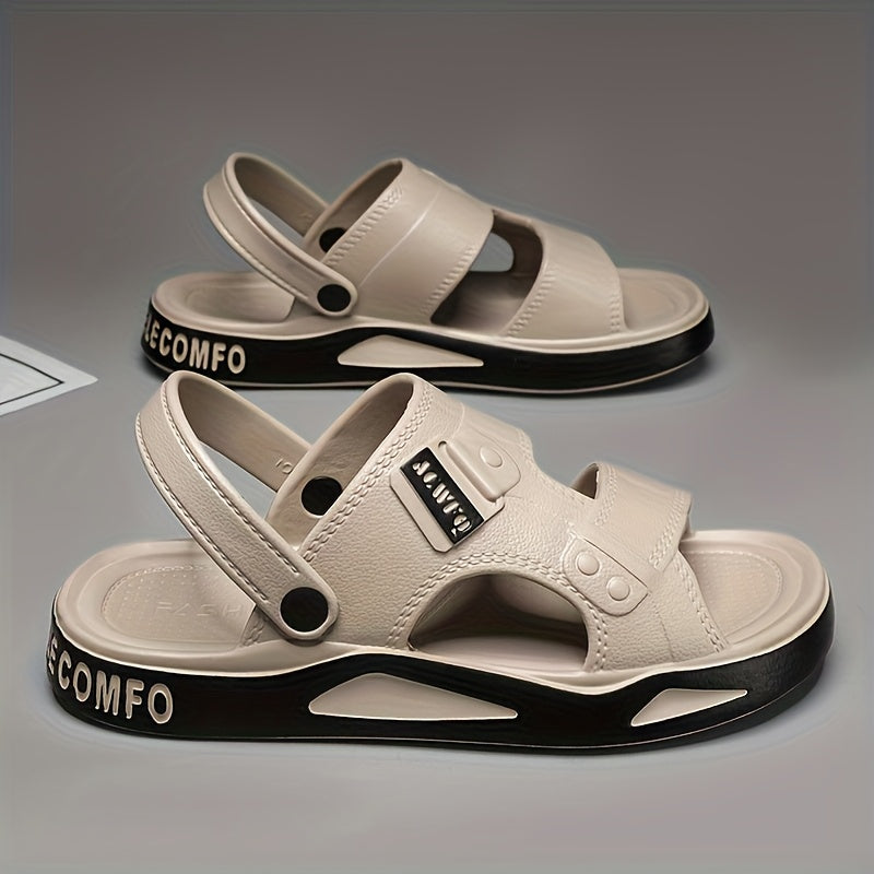 Unisex Casual EVA Slip-On Slippers for All-Season Outdoor Use