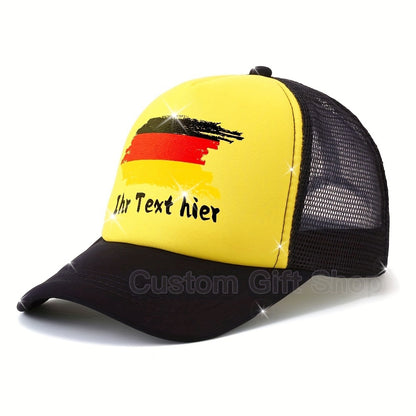 Lightweight Unisex German Element Polyester Baseball Cap