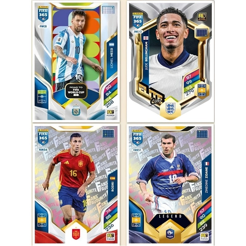 2026 Panini 365 Adrenalyn XL Card Pack - 6 Cards Collection