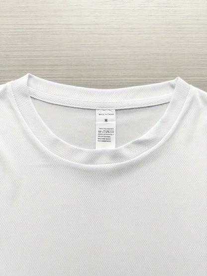 2025 New Men'S Casual Short Sleeve T-Shirt - "EMPRIO" Print, Black with White Lettering, Lightweight  Breathable Fabric, Perfect for Summer Beach Outings  Outdoor Adventures, Beach T Shirt