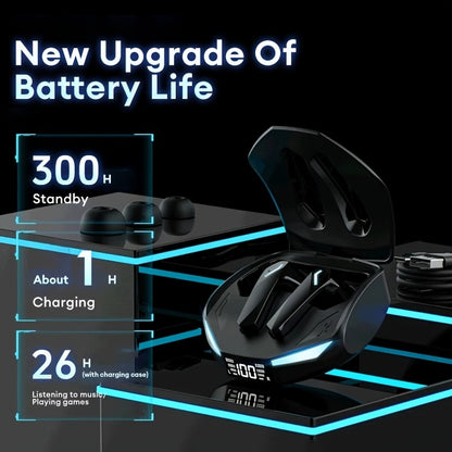 Lenovo GM2 Pro Features Smart Noise Cancellation to Minimize Background Noise for High-Definition Calls with Minimal Delay.