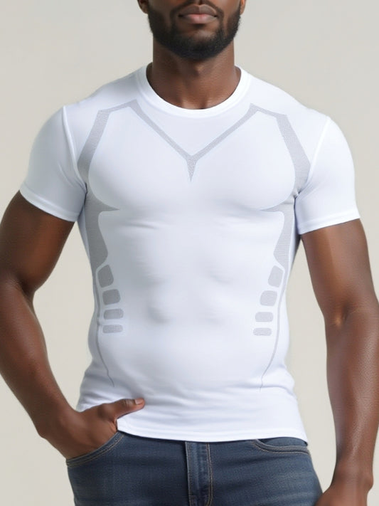 Men's Thin Quick-Dry Fitness Clothing for Night and Morning Basketball Sports Training - ayq