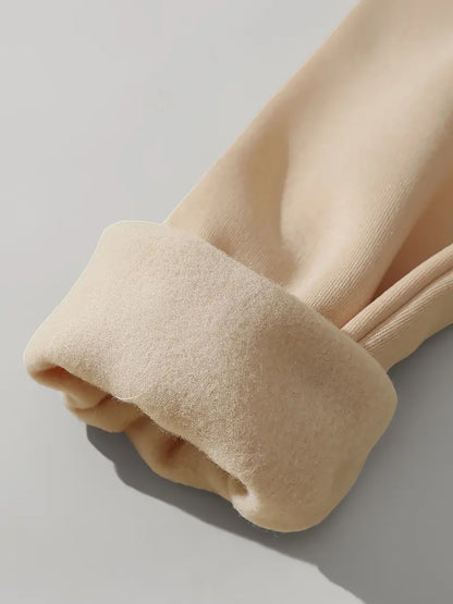 Women's Fleece-Lined Round Neck Pullover Sweatshirt - "JESUS" Christmas Print, Comfortable Loose Fit for All Seasons, Festive Holiday Design Casual Top