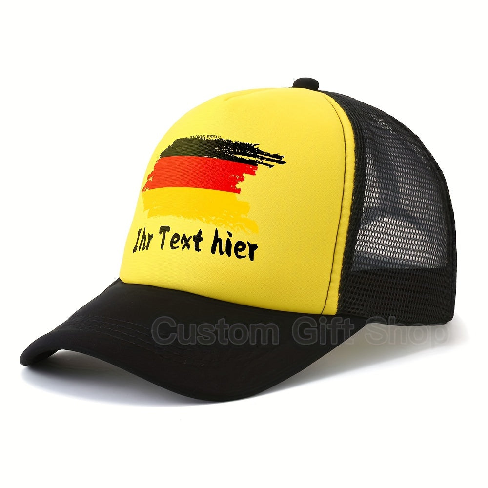 Lightweight Unisex German Element Polyester Baseball Cap