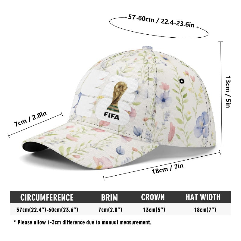 FIFA 2026 World Cup Unisex Baseball Cap Lightweight Polyester