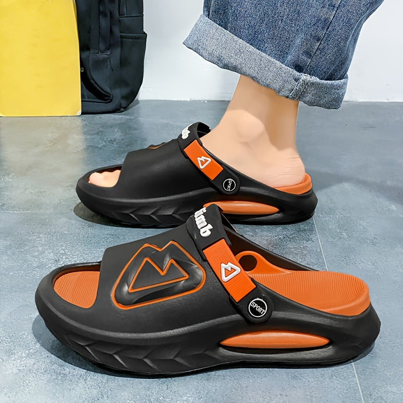 Men's Casual EVA Slip-On Height-Increasing Outdoor Slides