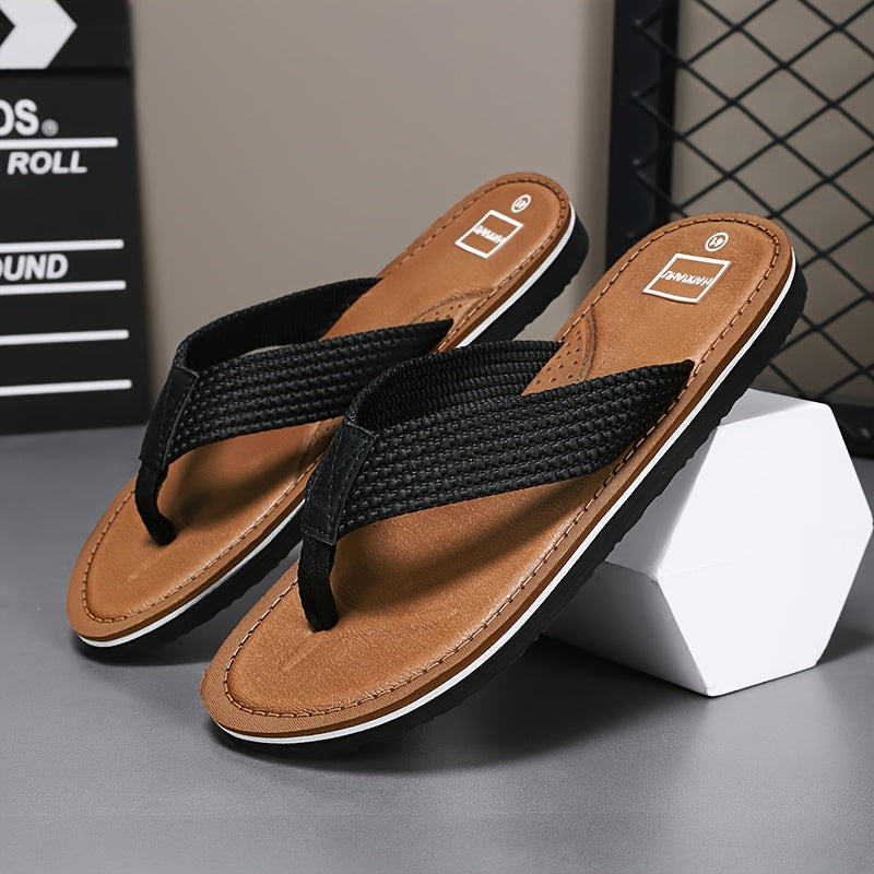 Men's Casual Flip-Flops Soft Sole Anti-Slip Summer Sandals