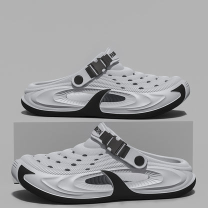Men's All-Season Casual Slip-On EVA Slippers with Cushioned Sole