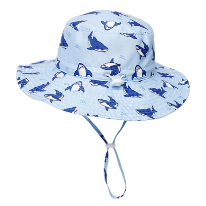 Kids' Adjustable Dinosaur Bucket Hat - Lightweight & Breathable