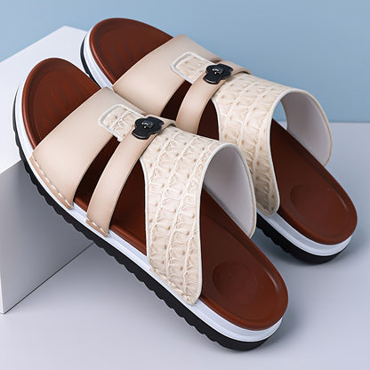 Men's Lightweight Breathable Casual Slip-On Sandals for Summer