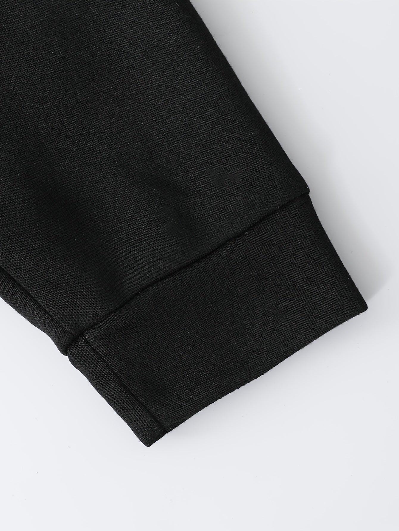 2pcs Set of 3D Embossed Letter Solid Color Thickened Hooded Sweatshirt for Autumn and Winter, Fleece-Lined Fabric with Comfortable Feel and Strong Warmth, Fashionable Versatile Unisex ' Hoodie with Round Neck Pullover, Perfec