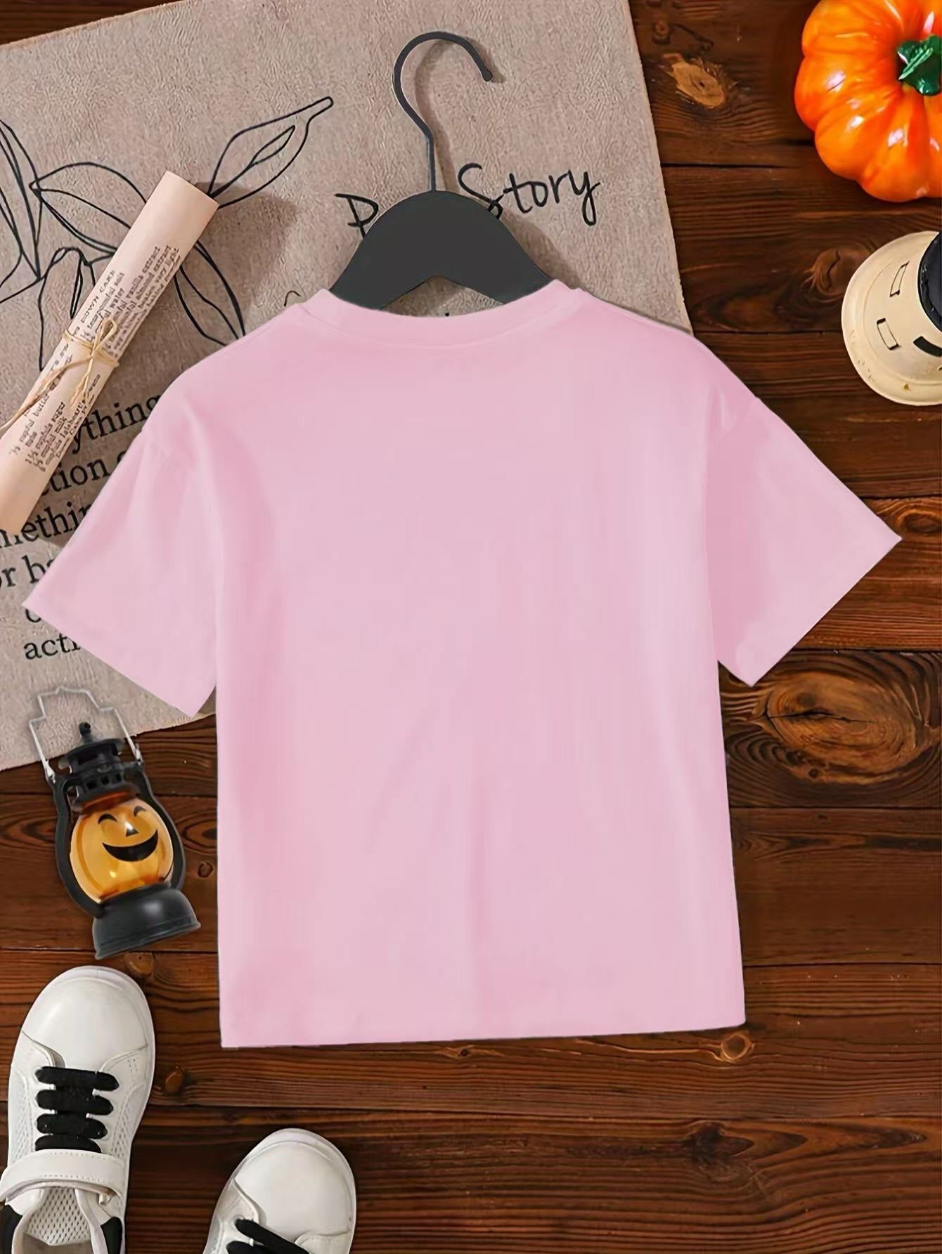 Girls' 10th Birthday Short Sleeve Cotton T-Shirt Casual Style