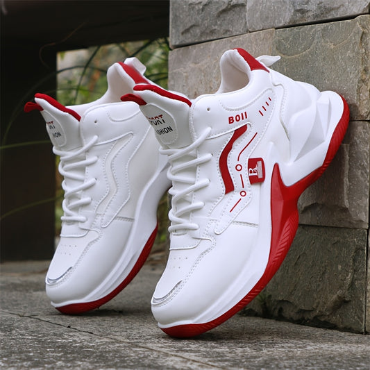 Men's Road Running Shoes, Anti-Slip Casual Sneakers, Basketball Sports Shoes, Fashionable Cross Training Athletic Footwear - ayq