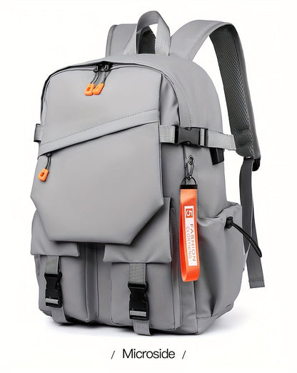 Stylish Minimalist Style Large Capacity Unisex Shoulder Bag, High-Quality Durable Scratch-Resistant Material Casual Shoulder Bag with Multiple Pockets and Compartments Design, Suitable for Daily Commuting and Travel